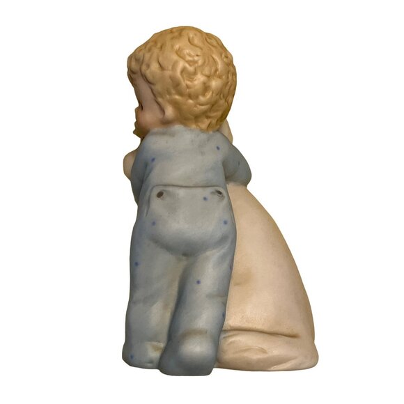 Enesco  Figurine 1995 Boy with Dog - Picture 5 of 12